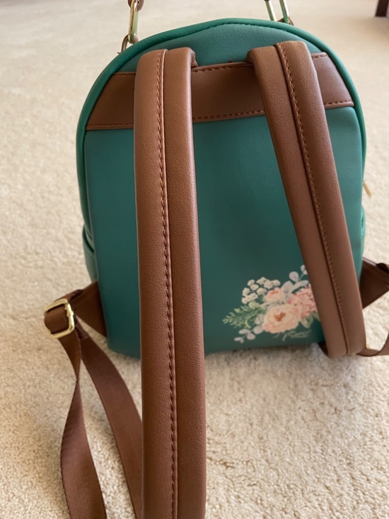 Marvel Loungefly Loki Floral Mini Backpack main image 7